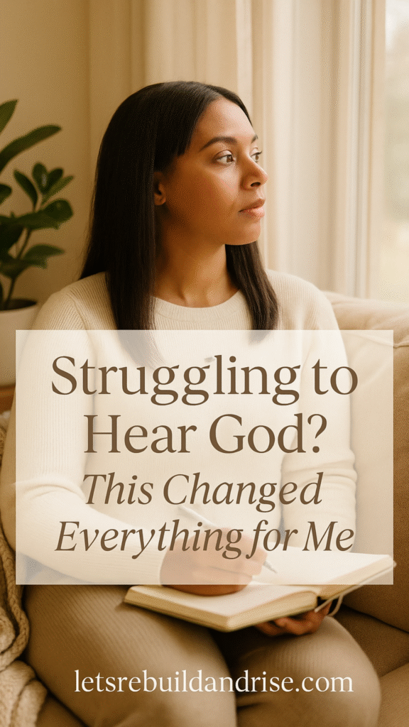 How to hear God when life is loud