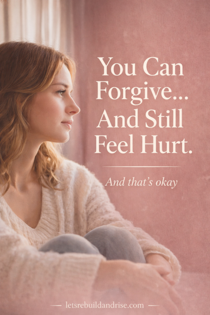 signs you are forgiving evening if it hurts