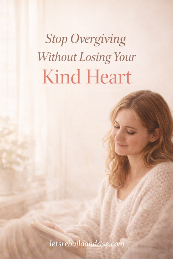 How to stop overgiving in relationships