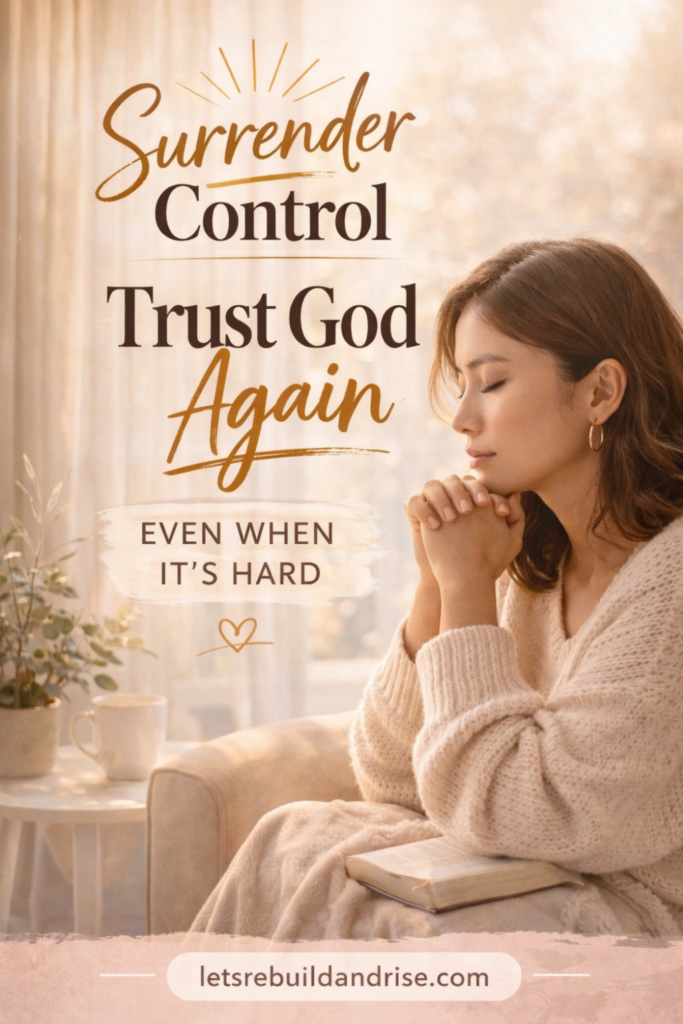 How to Surrender Control and Finally Have Peace After Heartbreak