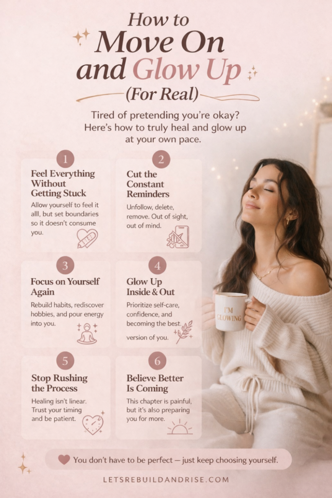 How to Glow Up After Heartbreak Without Pretending You’re Fine