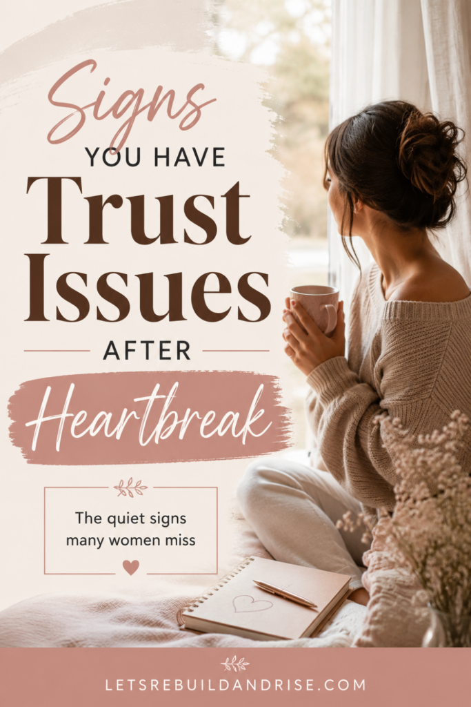 10 Signs You Have Trust Issues After Heartbreak
