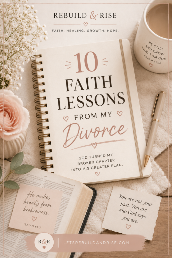 lessons God taught me about my divorce